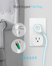 Load image into Gallery viewer, TESSAN Surge Protector Power Strip Tower, Flat Plug Desktop Charging Station with 11 Wide-Spaced Outlets and 3 USB Charger, 15A/ 6.5ft Extension Cord for Home, Office, Dorm Essential
