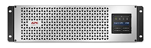 APC Smart-UPS 1500VA Lithium Ion UPS with SmartConnect, SMTL1500RM3UC, Pure Sine Wave, Short-Depth 120V Uninterruptible Power Supply