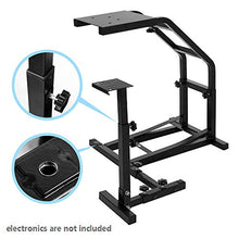 Load image into Gallery viewer, Marada Racing Wheel Stand with V2 Support Game Support Stand Up Simulation Driving Bracket for Logitech G29, G27 and G25 Racing Simulator Steering Wheel Stand Without Wheel and Pedals
