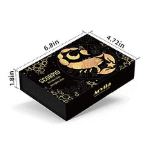 Load image into Gallery viewer, Scorpio Crystals Gift Set, Zodiac Signs Healing Crystals Birthstones with Horoscope Box Set Scorpio Astrology Crystals Healing Stones Gifts
