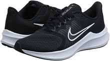 Load image into Gallery viewer, Nike Women's Stroke Running Shoe, Black White Dk Smoke Grey, 8
