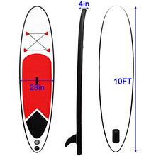 Load image into Gallery viewer, Paddle Board Inflatable Paddle Boards for Adults - inflatable paddle board 10ft×28in×4in Stand Up Paddle Board for Adults Inflatable SUP paddleboard blow up paddle board Package with All Accessories
