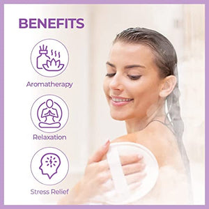 BodyRestore Shower Steamers (Pack of 15) Mother's Day Gifts for Mom - Lavender Essential Oil Scented Aromatherapy Shower Bomb, Nighttime Shower Tablets, Gifts for Women and Men