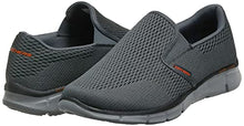 Load image into Gallery viewer, Skechers Men&#39;s Equalizer Double Play Slip-On Loafer,Charcoal/Orange,11.5 M US
