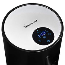 Load image into Gallery viewer, Magic Chef Airfryer Digital 1.6 Quart Compact Snack Sized Easy to Use Air Fryer, Dishwasher Safe Non Stick Basket, MCAF16DB, Black
