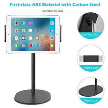 Load image into Gallery viewer, EICAUS Cell Phone Holder＆Tablet Stand for Desk, 360 ̐ Rotating, Compatible with 5.5’’ to 11’’Screen Phones, iPad, Kindle, ipad ＆ iPhone Stands and Holders, Adjustable Phone Holder from 5.5’’ to 8.5’’
