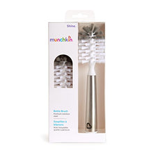 Load image into Gallery viewer, Munchkin Shine Stainless Steel Bottle Brush and Refill Brush Head
