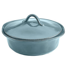 Load image into Gallery viewer, Rachael Ray Cucina Casserole Dish Set with Lid, 3 Piece, Agave Blue
