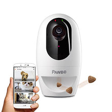 Load image into Gallery viewer, Pawbo Life Pet Camera: WiFi HD Video with 2-Way Audio, Treat Dispenser and Laser Game, Designed for Dogs and Cats
