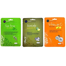 Load image into Gallery viewer, Celavi Essence Face Mask Paper Sheet Korea Skin Care Moisturizing 12 Pack Classic Facial Beauty
