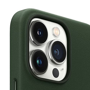 Apple Leather Case with MagSafe (for iPhone 13 Pro Max) - Sequoia Green