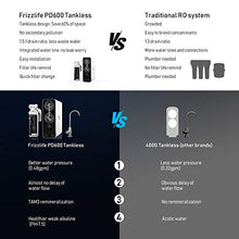Load image into Gallery viewer, Frizzlife RO Reverse Osmosis Water Filtration System - 600 GPD High Flow, Tankless, Reduce TDS, Compact, Alkaline Mineral PH, 1.5:1 Drain Ratio, USA Tech Support, PD600-TAM3
