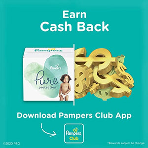 Pampers Pure Protection Newborn Diapers Size 1 132 Count