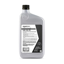 Load image into Gallery viewer, Amazon Basics Full Synthetic Motor Oil - 5W-20 - 1 Quart - 6 Pack
