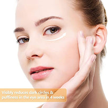 Load image into Gallery viewer, Retinol Eye Cream With AHA Hyaluronic Acid &amp;Collagen,Anti-aging Eye Cream for Moisturizing, Wrinkle, Puffiness and Dark Circle Defense-Day and Night (0.5 Fl Oz)
