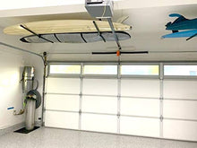 Load image into Gallery viewer, StoreYourBoard Double SUP &amp; Surf Ceiling Storage Rack, Hi Port 2 Overhead Hanger Mount, Home &amp; Garage (X-Large (30" Arms))
