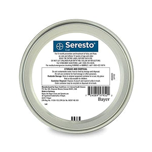 Seresto Flea and Tick Collar for Cats, 8-month Flea and Tick Collar for Cats