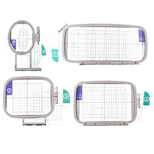 Load image into Gallery viewer, Sew Tech Embroidery Hoops for Brother PE800 SE1900 PE770 780D PE700 PC6500 Brother Innovis 1250 700 Babylock Embroidery Machine Hoop
