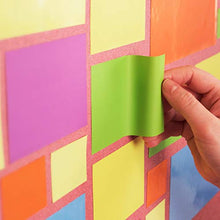 Load image into Gallery viewer, Self-Stick Notes 4x4 inch | Sticks to Any Surface Without Glue | Reusable White Dry Erase | 3 Pack, 300 Sheets (Yellow, 4x4 inches)
