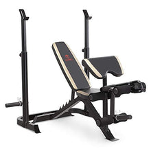 Load image into Gallery viewer, Marcy Adjustable Olympic Weight Bench with Leg Developer and Squat Rack MD-879
