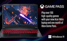 Load image into Gallery viewer, Acer Nitro 5 AN515-55-53E5 Gaming Laptop | Intel Core i5-10300H | NVIDIA GeForce RTX 3050 Laptop GPU | 15.6&quot; FHD 144Hz IPS Display | 8GB DDR4 | 256GB NVMe SSD | Intel Wi-Fi 6 | Backlit Keyboard
