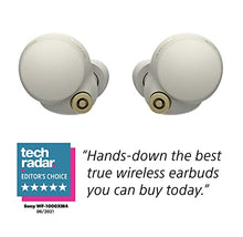 Load image into Gallery viewer, Sony WF-1000XM4 Industry Leading Noise Canceling Truly Wireless Earbud Headphones with Alexa Built-in, Silver
