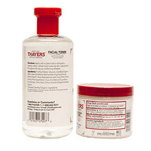 Load image into Gallery viewer, Thayers Witch Hazel Cucumber Facial Toner and Rose Petal Facial Mist Bundle |With Facial Scrubber | Thayers Cucumber Facial Toner 12 fl oz | Thayers Rose Petal Facial Mist 8 fl oz | Face Cleanser
