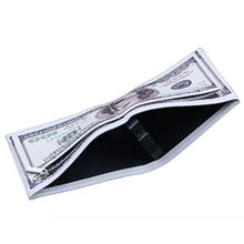 Load image into Gallery viewer, SMYTShop Men Wallet,US Dollar Bill Wallet PU Leather Credit Card Photo Holder Bifold Billfold
