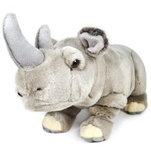 Load image into Gallery viewer, Rhodie The Rhino - 12.5 Inch Stuffed Animal Plush Rhinoceros - by Tiger Tale Toys
