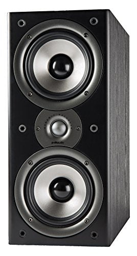 Load image into Gallery viewer, Polk Audio Monitor 40 Series II Bookshelf Speaker (Black, Pair) - Big Sound, High Performance | Perfect for Small or Medium Size Rooms
