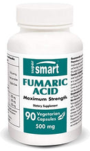 Load image into Gallery viewer, Supersmart - Fumaric Acid 500 mg - May Help to Reduce Patches of Peeling Skin - Anti Inflammatory Supplement | Non-GMO &amp; Gluten Free - 90 Vegetarian Capsules
