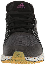 Load image into Gallery viewer, adidas Men's Solarthon Primegreen Spikeless Golf Shoes, Core Black/Purple/Solar Gold, 13
