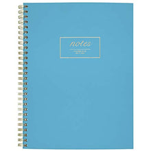 Load image into Gallery viewer, Mead Cambridge Meeting Notebook, Journal, 9-1/2&quot; x 6-5/8 &quot;, Legal Ruled, 80 Twinwire Sheets, Notetaking, Teal (49587)

