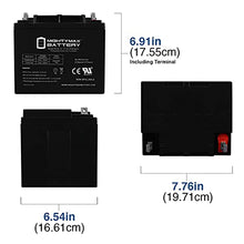 Load image into Gallery viewer, Mighty Max Battery 12V 50AH Replacement Battery Compatible with Minn Kota Trolling Motors Brand Product
