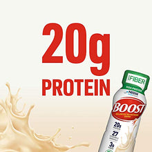 Load image into Gallery viewer, BOOST High Protein with Fiber Complete Nutritional Drink, Very Vanilla, 8 fl oz Bottle, 24 Pack
