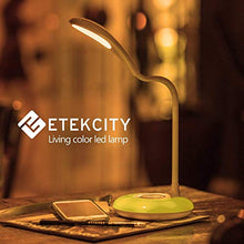 Load image into Gallery viewer, Etekcity LED Desk Lamp with USB Charging Port, Eye-caring Table Lamp with 3 Brightness Levels, Touch Control, Adjustable Gooseneck, Color Night Light for Office and Bedroom, Gift for Kids and Families

