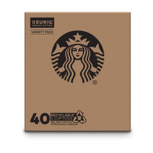 Load image into Gallery viewer, Starbucks Flavored K-Cup Coffee Pods Variety Pack for Keurig Brewers 40 Count (Pack of 1)
