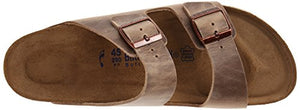 Birkenstock Arizona - Oiled Leather (Unisex) Tobacco Oiled Leather EU 39 (US Men's 6-6.5, Women's 8-8.5) Regular