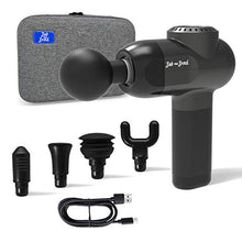 Load image into Gallery viewer, Massage Gun, Bob and Brad Deep Tissue Percussion Massager Gun, Muscle Massager with 5 Speeds and 5 Heads, Handheld Massager for Home Gym Office Workout Recovery Pain Soreness Relief
