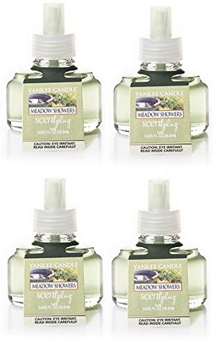 Yankee Candle Meadow Showers ScentPlug Refill 4-Pack