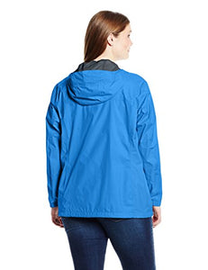 Columbia Women's Plus Size Big Arcadia II Jacket, Stormy Blue, 1X