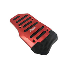 Load image into Gallery viewer, Universal 2 PCS Red Non-Slip Automatic Car Gas Brake Pedal Cover Pad Metal Plastic Car Gas Brake Foot Pedal Pad Cover Accelerator Red
