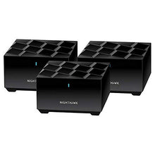 Load image into Gallery viewer, Netgear Nighthawk Whole Home Mesh WiFi 6 System, 3-Pack (Renewed), BLK
