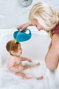 Skip Hop Moby Bath Rinse Cup: Tear-free Waterfall Rinser, Blue