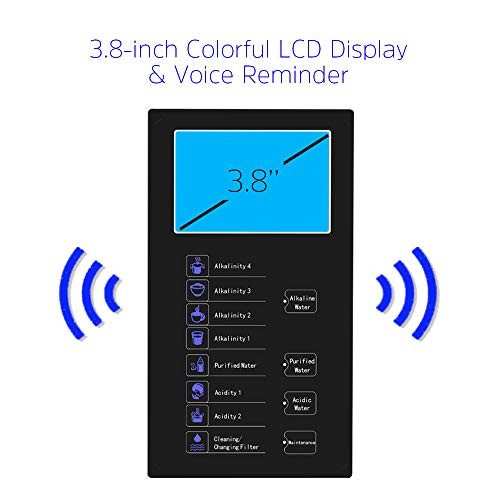 Load image into Gallery viewer, AQUALKA Water Ionizer & Purifier Machine AQU PH 3.5-10.5 Alkaline Acid / 7 Water Settings Up to / -500mV ORP/ 6000 Liters Per Filter/Auto-Cleaning-Better Water Better Life