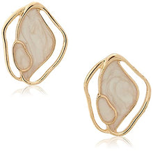 Load image into Gallery viewer, The 14K Gold Plating Simple Geometric Personality All-occasions Style Fashion Trend Earrings with S925 Silver Post for Girl/Boys Gifts Valentines/Birthday/ Anniversary / Mother’s Day
