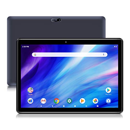Android Tablet Pritom 10 inch Android 9.0 OS Tablet, 2GB RAM, 32GB ROM, Quad Core Processor, HD IPS Screen, 2.0 Front + 8.0 MP Rear Camera, Wi-Fi, Bluetooth - Tablet PC(Black)