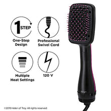 Load image into Gallery viewer, Revlon One-Step Hair Dryer And Styler, Black
