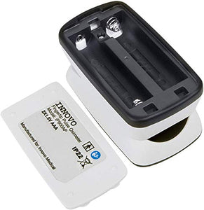 Innovo Deluxe iP900AP Fingertip Pulse Oximeter with Plethysmograph and Perfusion Index (Off-White with Black)