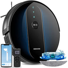Load image into Gallery viewer, Robot Vacuum,Deenkee Wi-Fi/App/Alexa Robot Vacuum Cleaner and Mop 2000Pa Suction for Pet Hair,Hard Floors,Carpets(160 Mins Runtime,6 Cleaning Mode,Smart Navigation &amp; Mapping,Self-Charging,Thin,Quiet)
